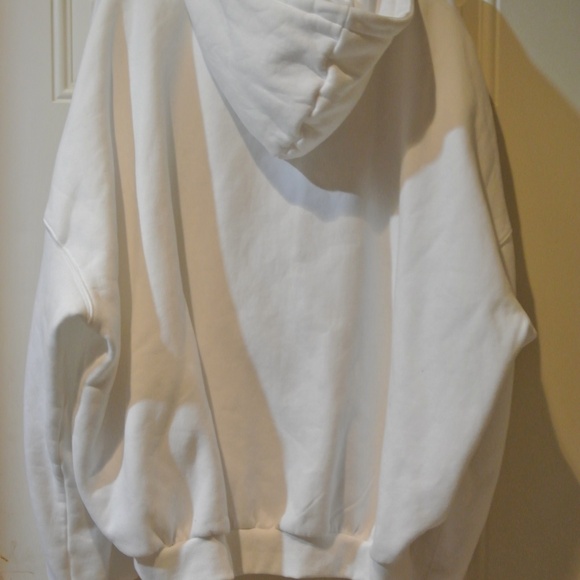 COMFRT WHITE 2X ZIP HOODIE - Picture 4 of 4